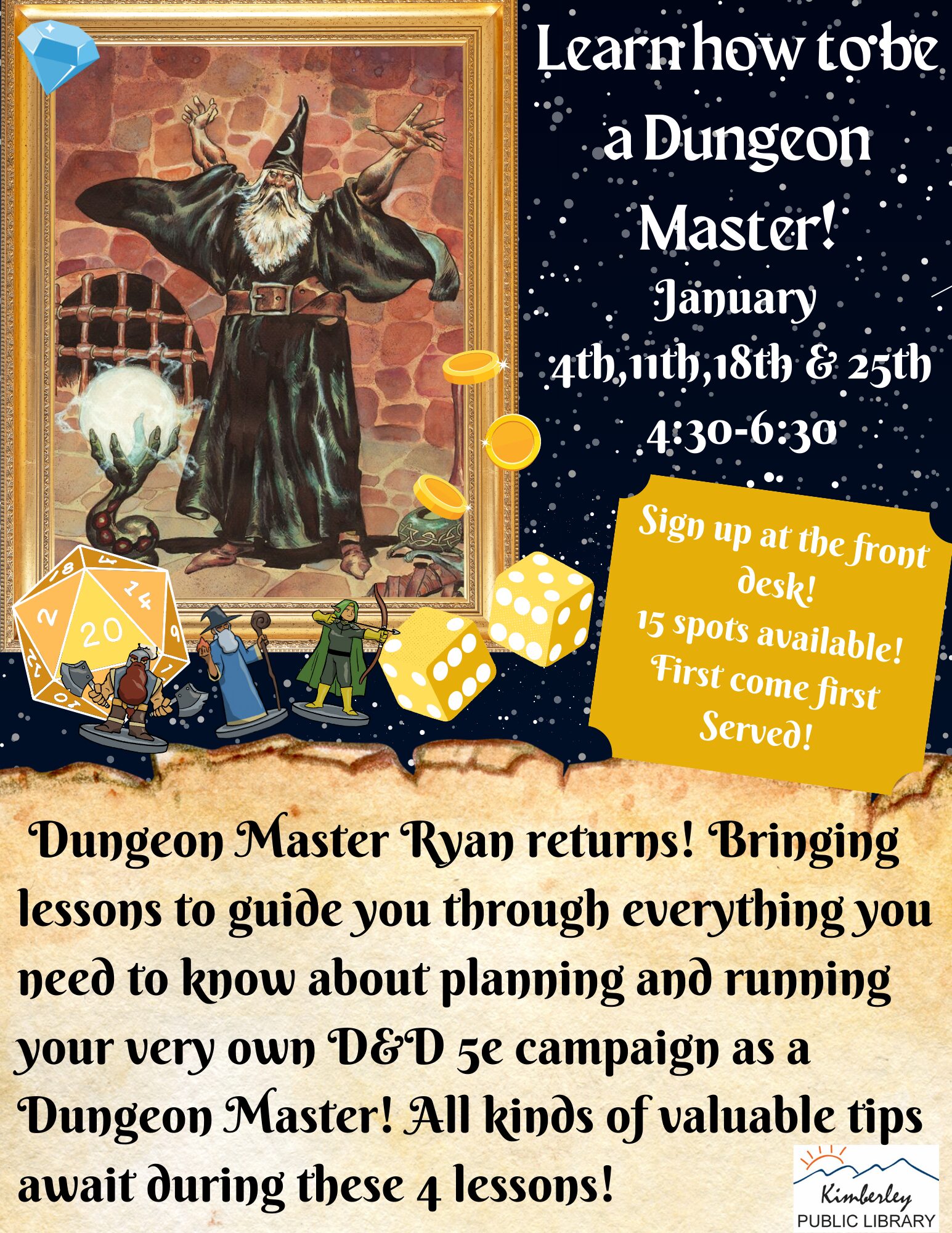 Intro to Dungeons and Dragons for Kids - Spokane Public Library